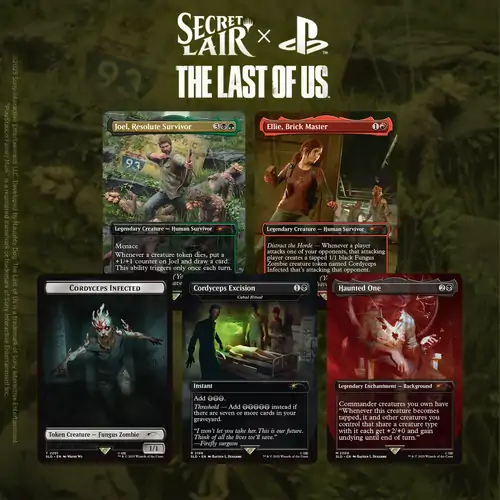 Magic the Gathering Secret Lair Playstation The Last of Us Part I (Non Foil)