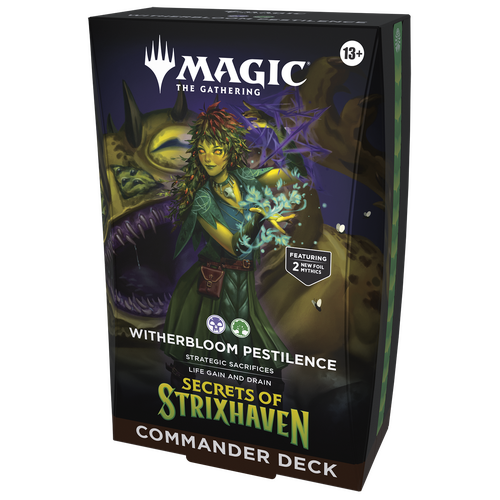 Magic the Gathering Secrets of Strixhaven Commander Deck - Witherbloom Pestilence