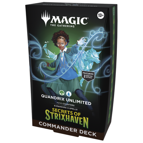 Magic the Gathering Secrets of Strixhaven Commander Deck - Quandrix Unlimited