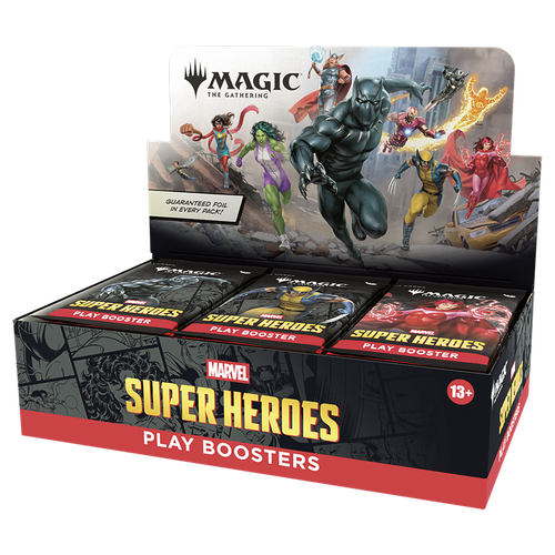 Magic the Gathering Marvel Super Heroes Play Boosters Box