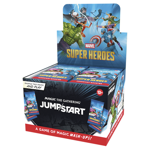 Magic the Gathering Marvel Super Heroes Jumpstart Boosters Box