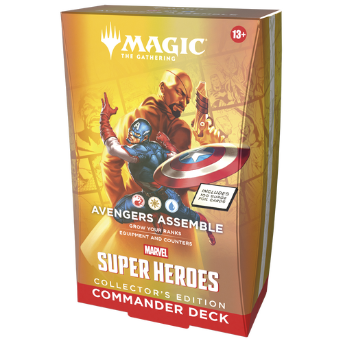 Magic the Gathering Marvel Super Heroes Collector Commander Deck - Avengers Assemble [TCG]