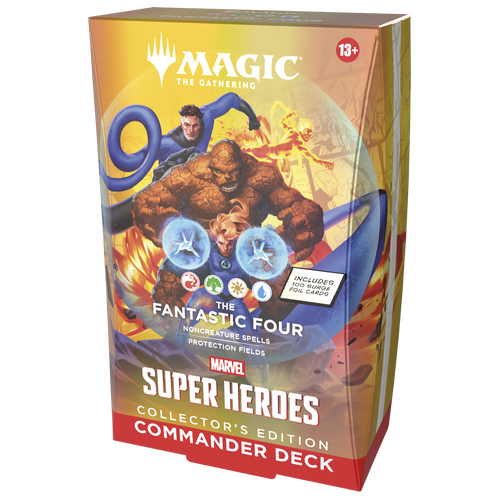 Magic the Gathering Marvel Super Heroes Collector Commander Deck - The Fantastic Four [TCG]