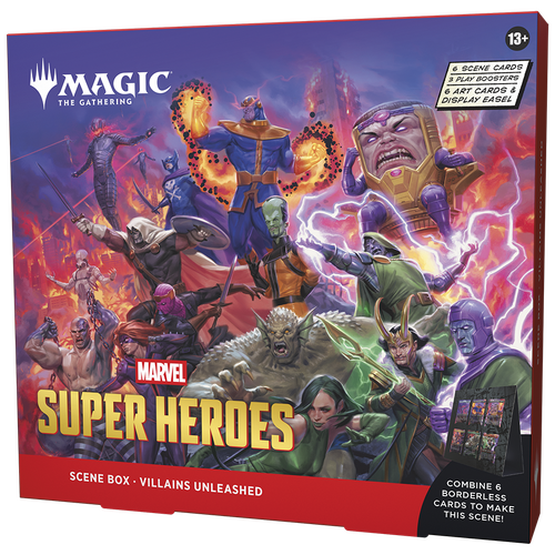 Magic the Gathering Marvel Super Heroes Scene Box - Villains Unleashed