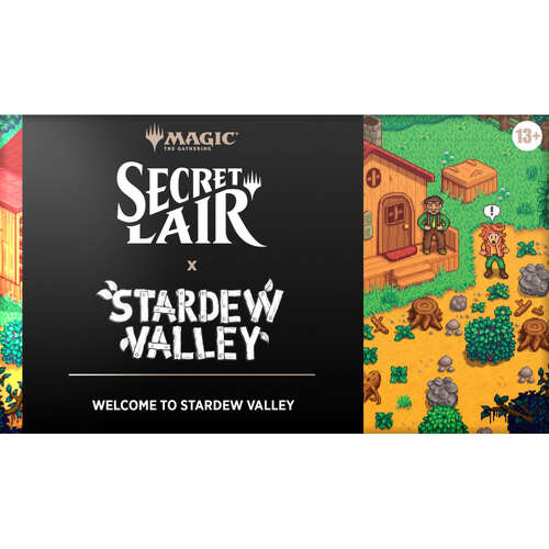 Magic the Gathering Secret Lair x Stardew Valley Welcome to Stardew Valley