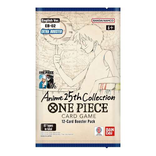 One Piece Card Game: Extra Booster Pack - Anime 25th Collection [EB-02]