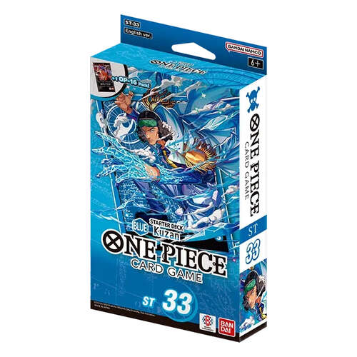 One Piece Card Game: Starter Deck - Blue Kuzan [ST-33] [TCG]