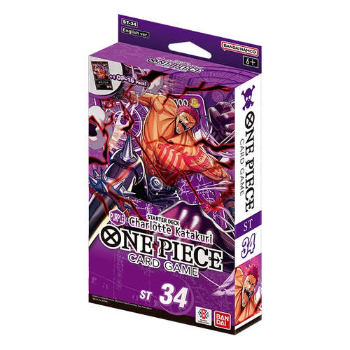 One Piece Card Game: Starter Deck - Purple Charlotte Katakuri [ST-34] [TCG]