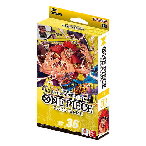 One Piece Card Game: Starter Deck - Yellow Eustass "Captain" Kid [ST-36] [TCG]