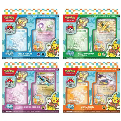 2025 Pokemon TCG World Championships Deck [RANDOM] [TCG]