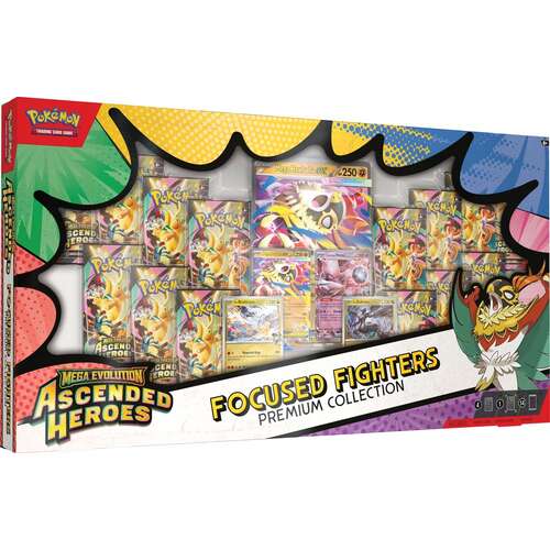 Pokemon TCG: Mega Evolution 2.5 Ascended Heroes Focused Fighters Premium Collection