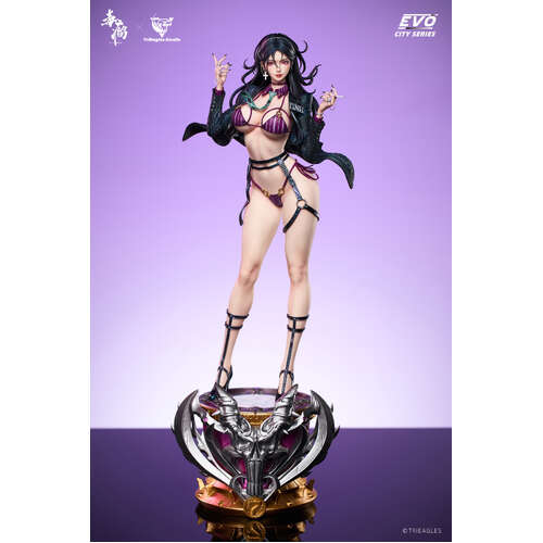 -PRE ORDER- Suit Thug Feng Yu Lan 1/4 Scale Statue (Black Coat Ver.)