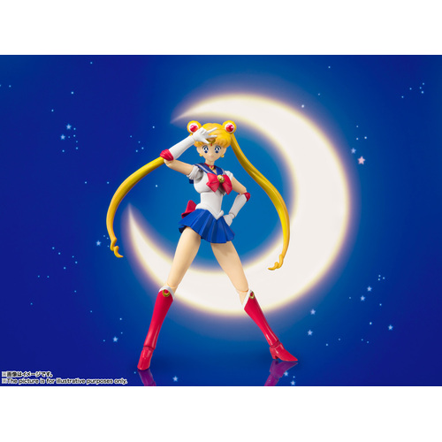 -PRE ORDER- S.H.Figuarts Sailor Moon -Animation Color Edition- [Re-release]