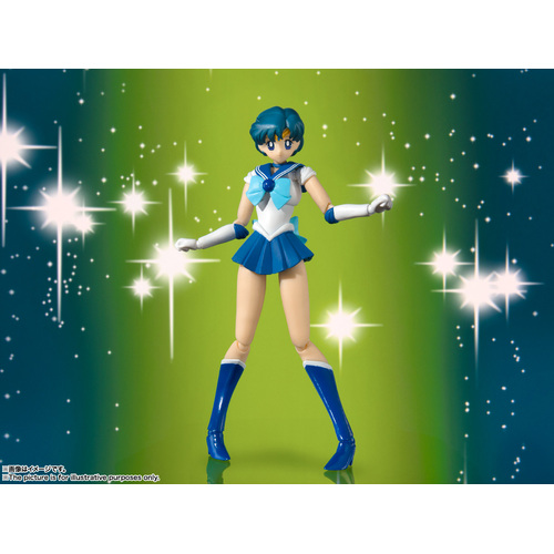 -PRE ORDER- S.H.Figuarts Sailor Mercury -Animation Color Edition- [Re-release]