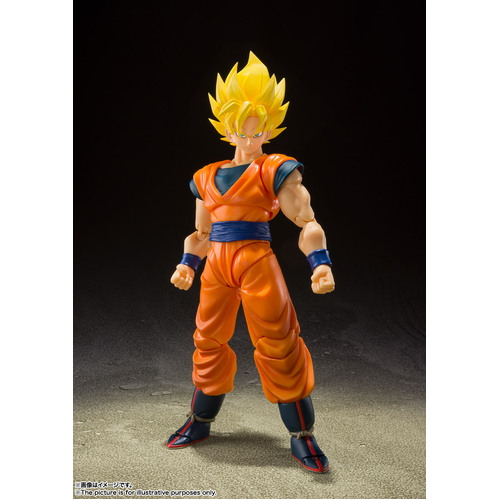 -PRE ORDER- S.H.Figuarts Super Saiyan Full Power Son Goku [Re-release]