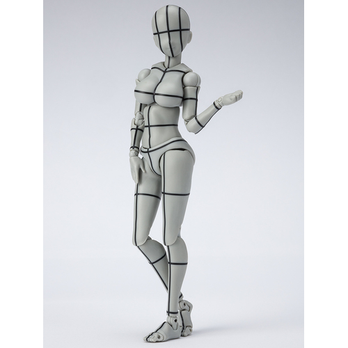 S.H.Figuarts Body Chan -Kentaro Yabuki- Wire Frame (Gray Color Ver.)