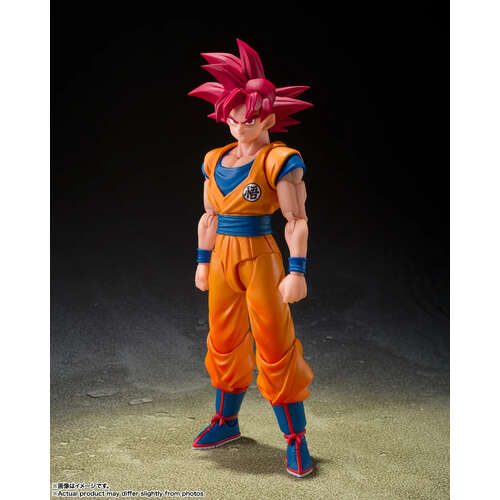 -PRE ORDER- S.H.Figuarts Super Saiyan God Son Goku (God Aura)