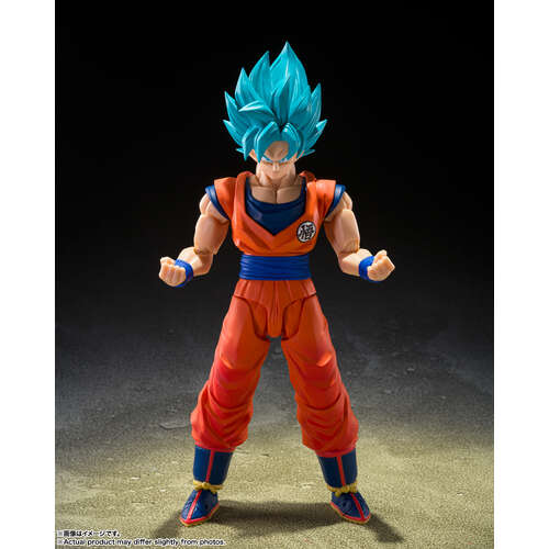 -PRE ORDER- S.H.Figuarts Super Saiyan God Super Saiyan Son Goku (Blue Power Transcending Limits)
