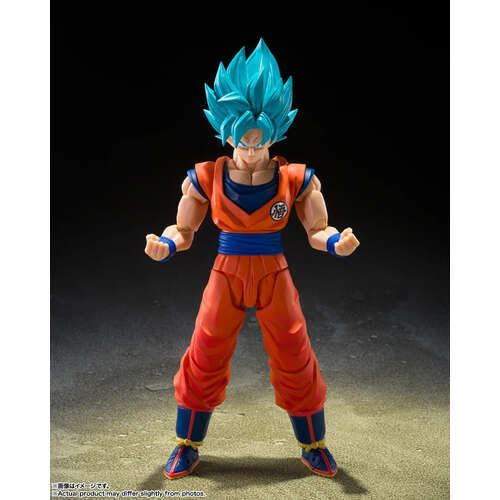 -PRE ORDER- S.H.Figuarts Super Saiyan God Super Saiyan Son Goku (Blue Power Transcending Limits)