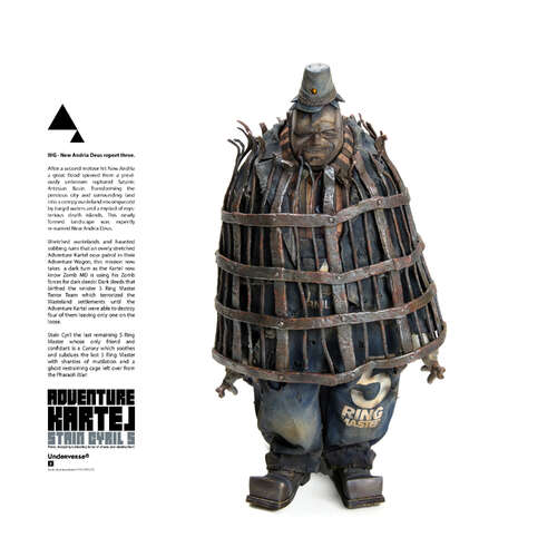 -PRE ORDER- Adventure Kartel 5 Ring Master Stain Cyril 1/6 Scale Action Figure