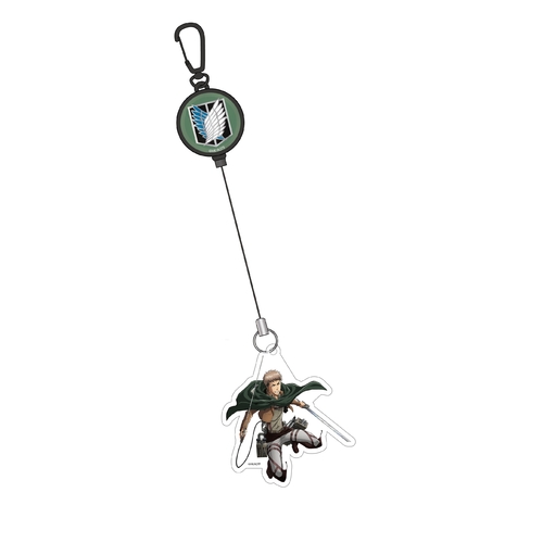 Attack on Titan Reel Key Chain with Charm Jean Kirstein